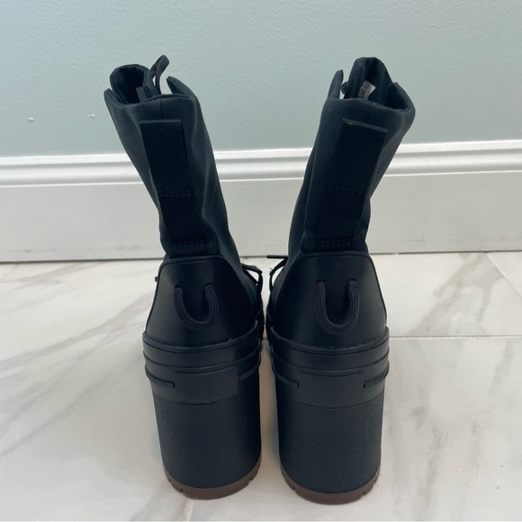 Converse Chuck Taylor All Star GR82 High Top Wedge Black Women's Boots Size 9 - Picture 4 of 9